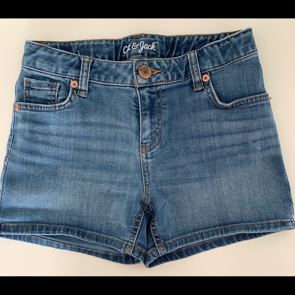 Blue Denim Shorts